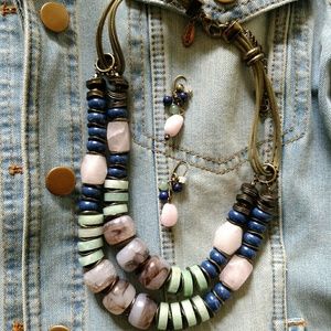 Chico's necklace & earrings